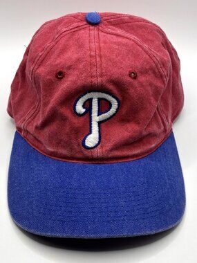 Vintage Philadelphia Phillies MLB ANNCO Adjustable Hat PECO Energy Cotton Rare